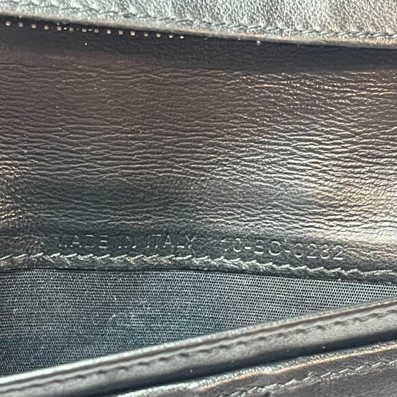 Dior Black Diamond Vertical Long Wallet - Preowned - Picture 8 of 16